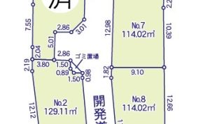 相模原市中央区田名全8区画