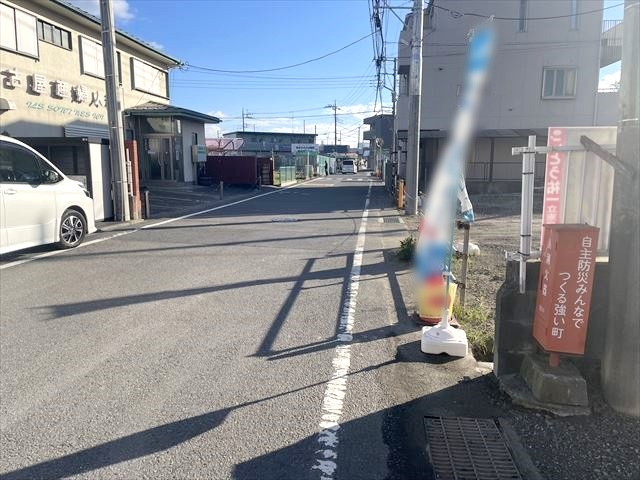 道路までの距離や周辺環境など実際の現地を確認下さい♪