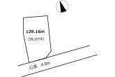 土地面積　129.16㎡