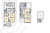 3LDK+S（納戸）、土地面積129.16m2、建物面積136.61m2