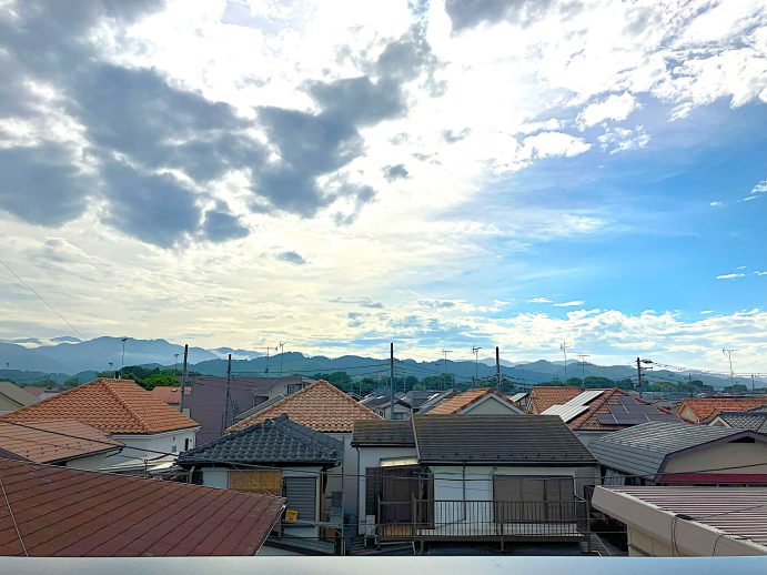 ルーフバルコニーからの眺望です。